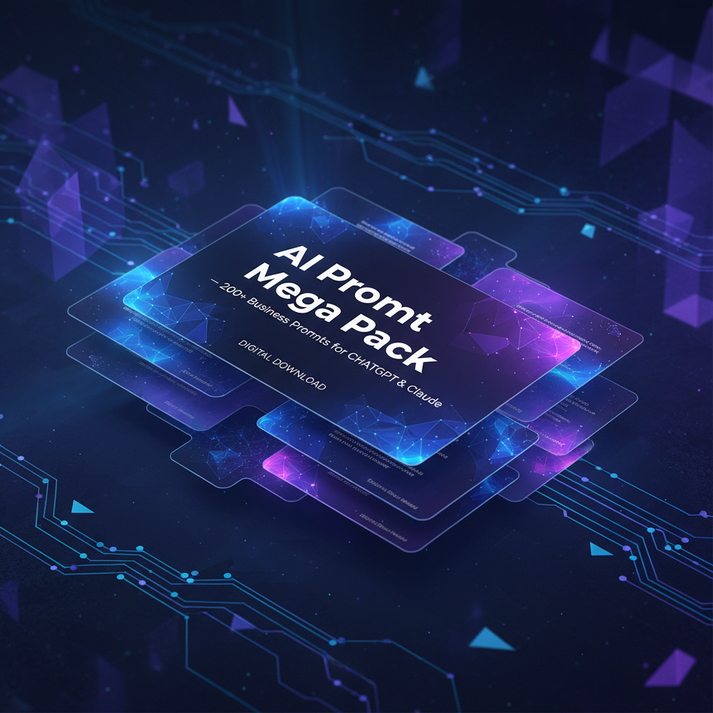 AI Prompt Mega Pack — 200+ Business Prompts for ChatGPT & Claude